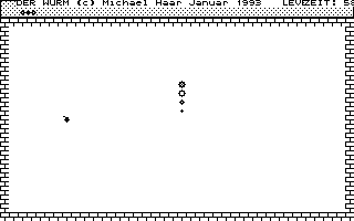 Wurm (Der) atari screenshot